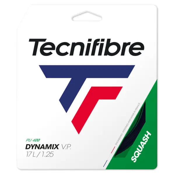 Tecnifibre Dynamix V.P Squash (Black) 9.7m Packet