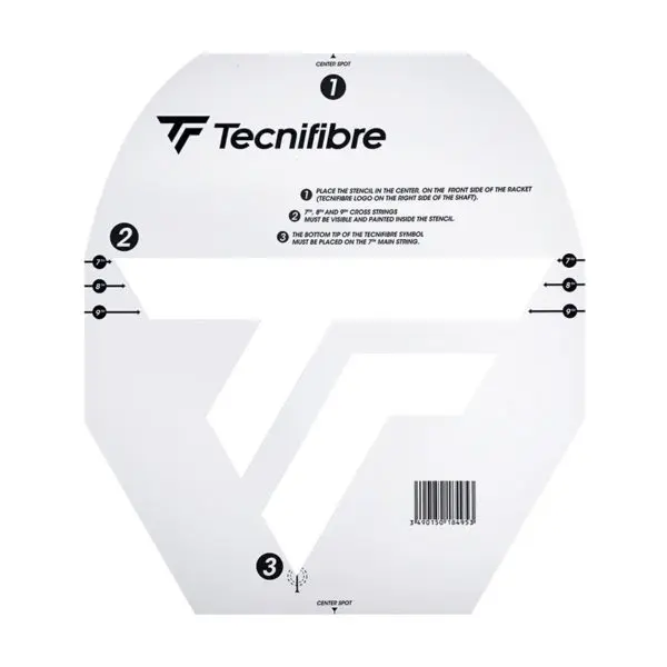 Tecnifibre Tennis Racket Stencil (2019)