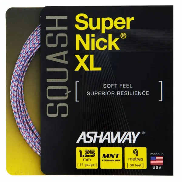 SuperNick XL Squash Racket - Front view