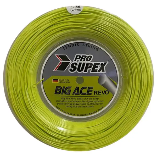 Pro Supex Big Ace Revo 1.25mm (Lime Green) 200m reel