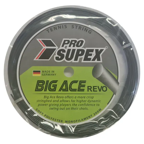 Pro Supex Big Ace Revo 1.23mm (Black) 12m Packet