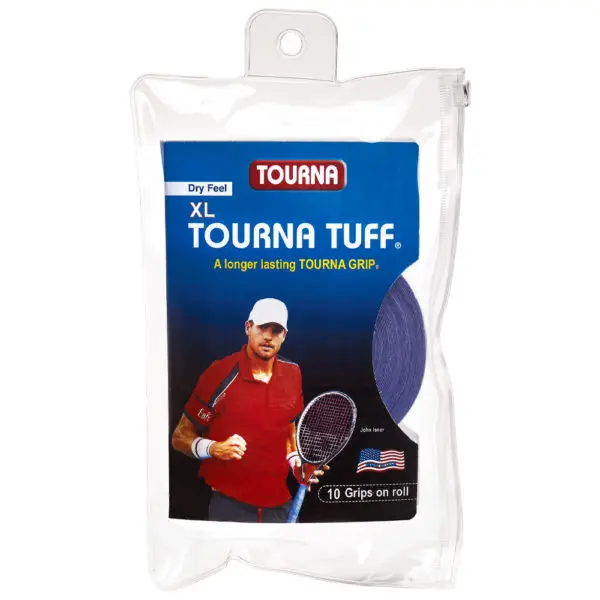 Tourna Grip Tuff XL Overgrip Travel Pack (10 Roll)