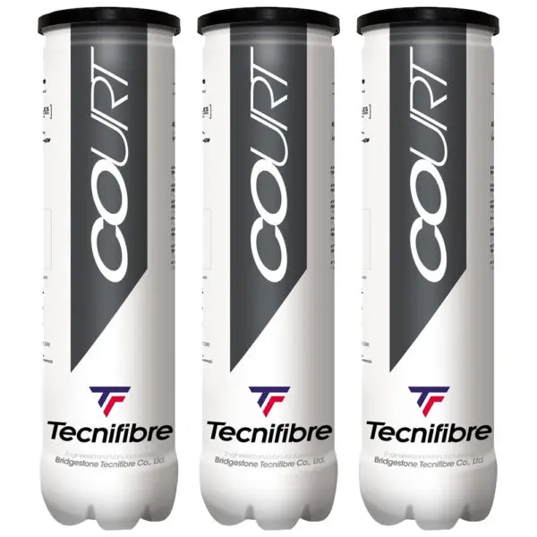 Tecnifibre Court Tennis Balls (Dozen)