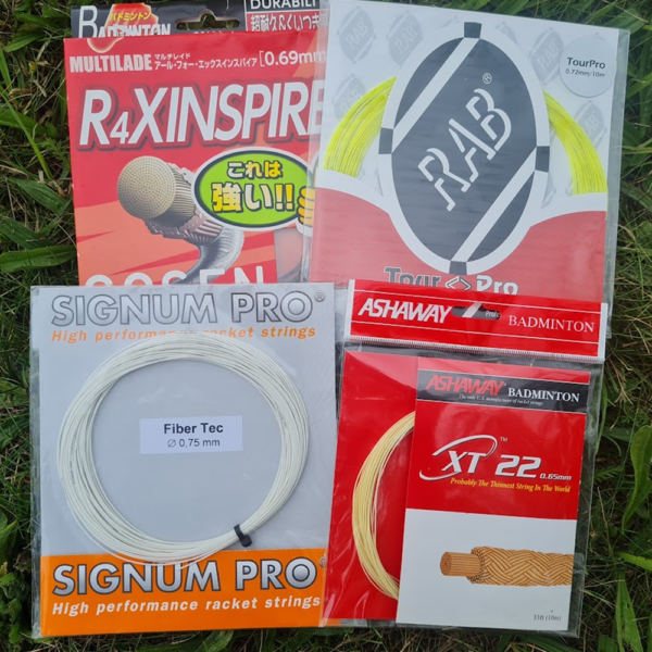 Surprise String Sample Bag (5 Packets) Badminton