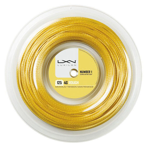 Luxilon 4G Rough 1.25mm (Gold) 200m Reel