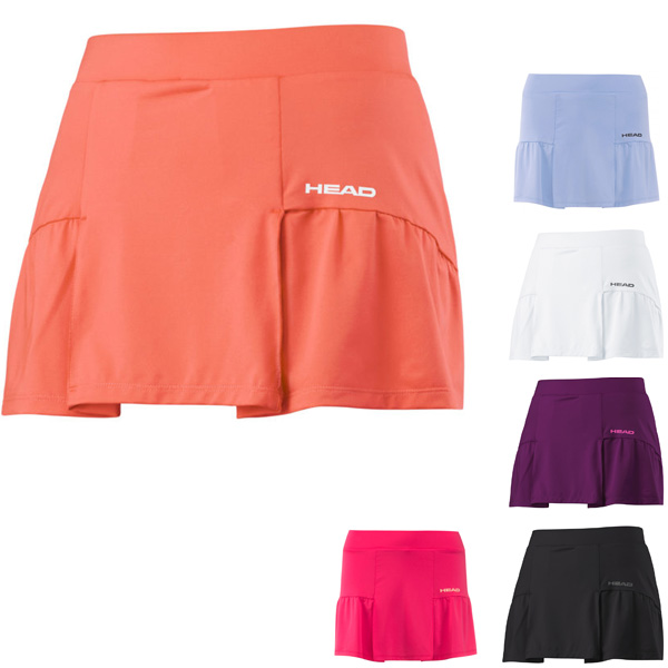 Club Skort - Mixed Colors - Image of a vibrant and stylish club skort for women