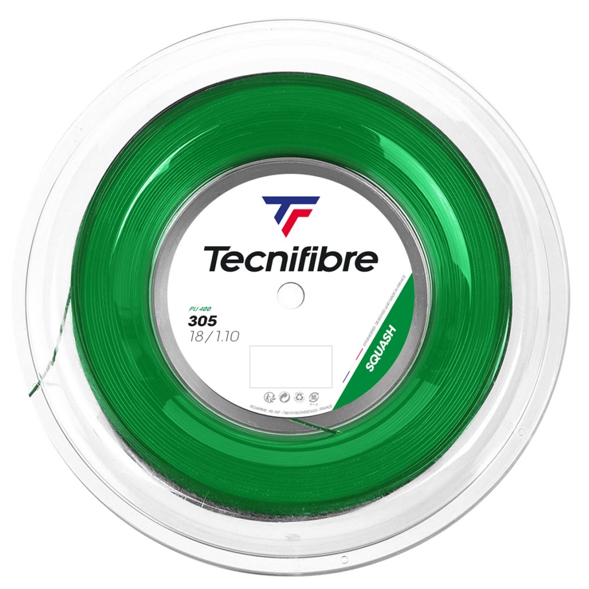Image of Tecnifibre 305 1.10 Reel tennis string packaging