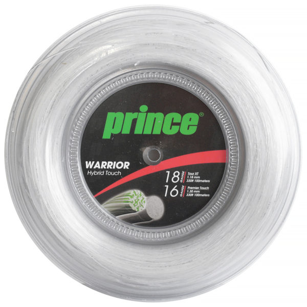 Prince Warrior Hybrid Touch 1.18/1.30mm (Silver/Clear) 200m reel