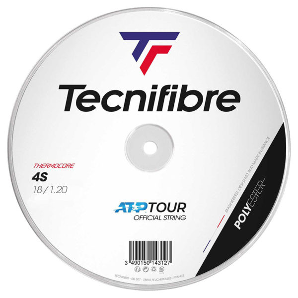 Tecnifibre BlackCode 4S (Black) 200m Reel