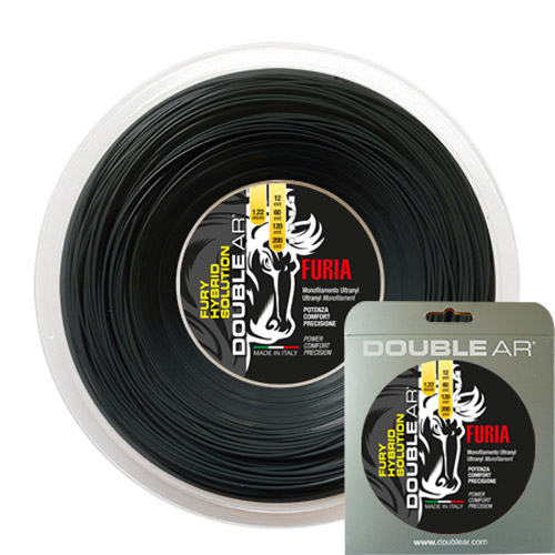 Double AR Furia Hybrid Nylon 1.22mm (Black) 12m Packet