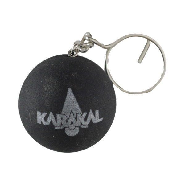 Karakal Squash Key Ring - A miniature squash racket key chain accessory