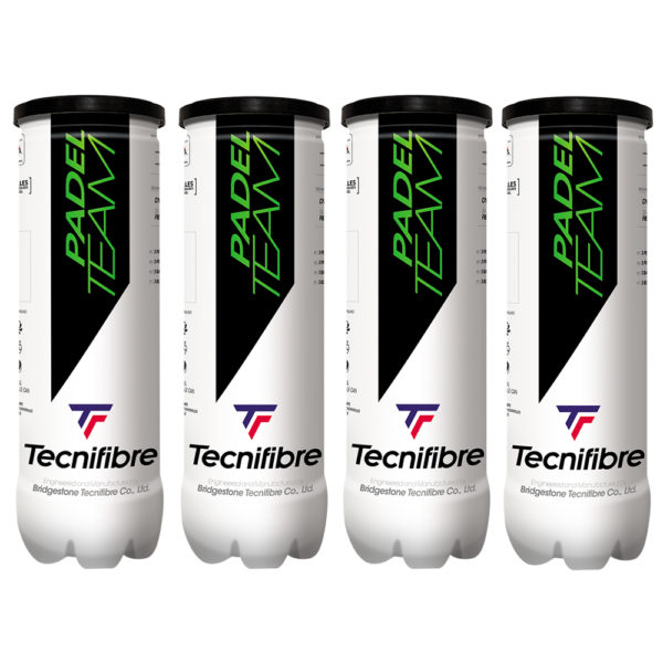 Tecnifibre Padel Team Balls (Dozen)