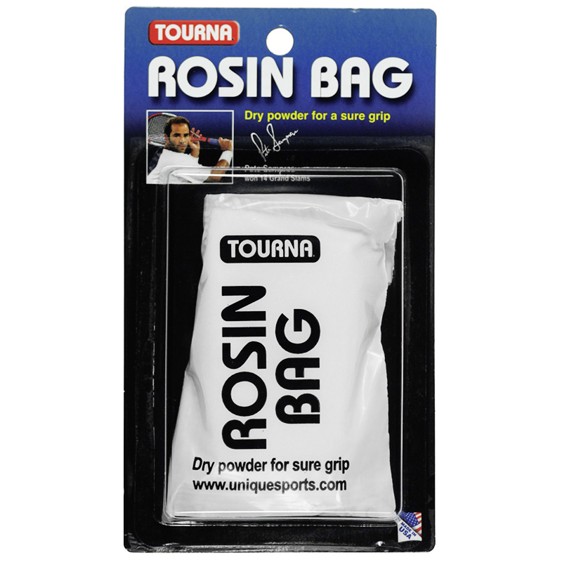 Rosin bag for baseball or softball players