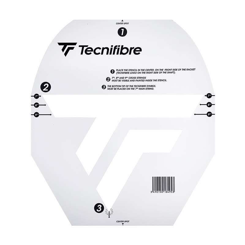 Tecnifibre Tennis Racket Stencil (2019)