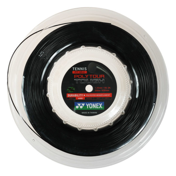 Yonex Poly Tour Tough 1.25mm (Black) 200m Reel