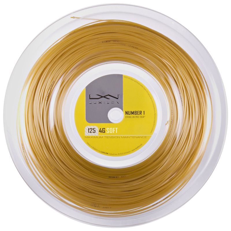 Luxilon 4G Soft 1.25mm (Gold) 200m Reel