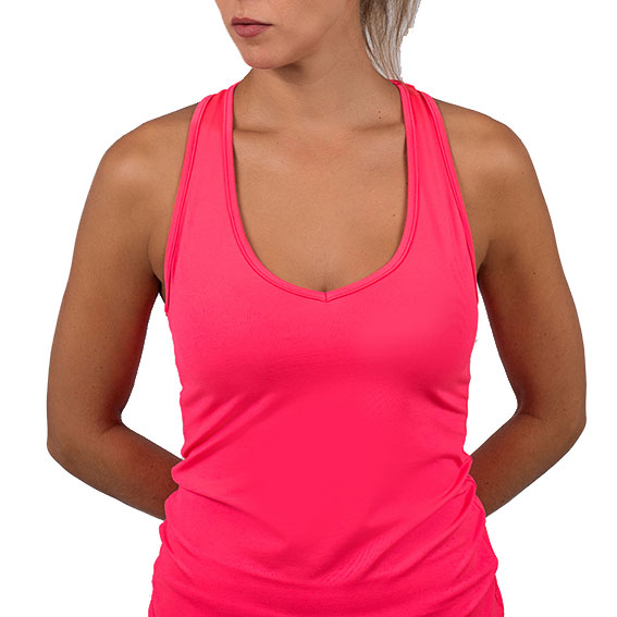 BB Women's Basic Tank Top (Coral)