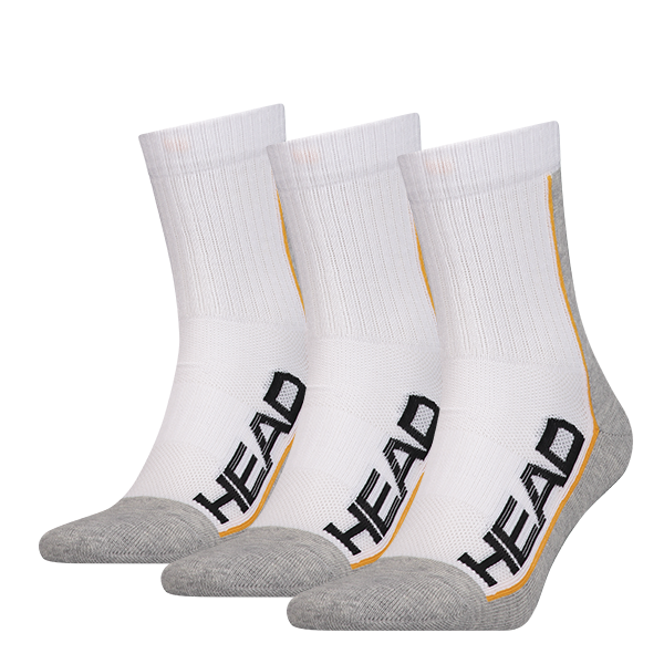 Head Mens Performance Short Crew Socks (3 Pack)