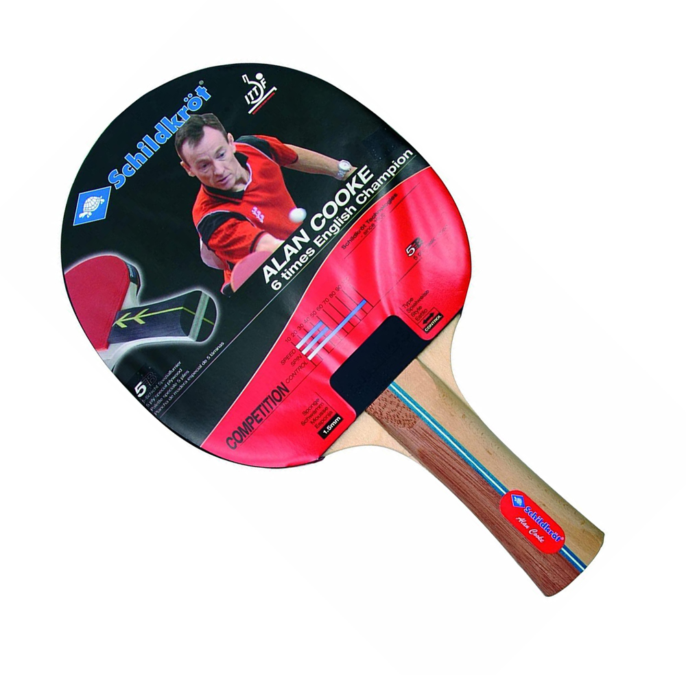 Schildkrot Alan Cooke Competition Table Tennis Bat