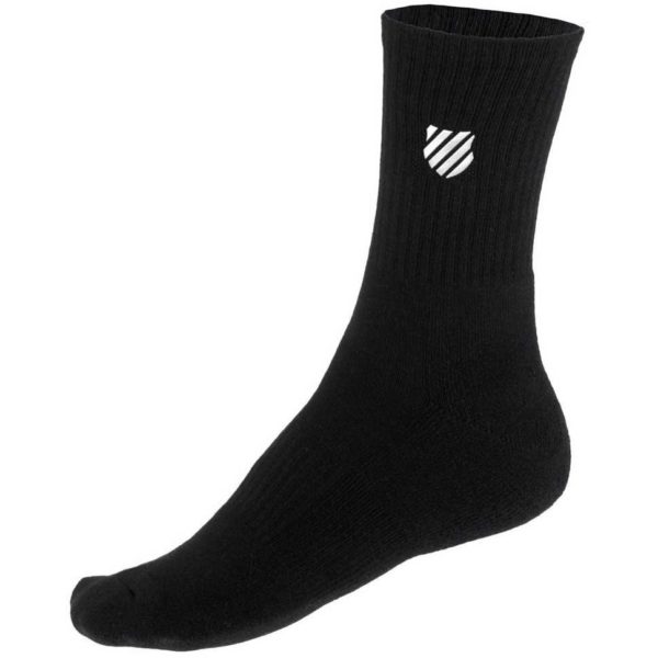 Hypercourt Sock in Black - Athletic performance socks for sports and fitness.