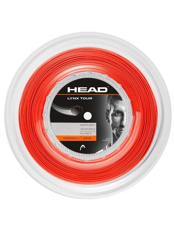 Head Lynx Tour 1.25mm 200m Reel (Orange)