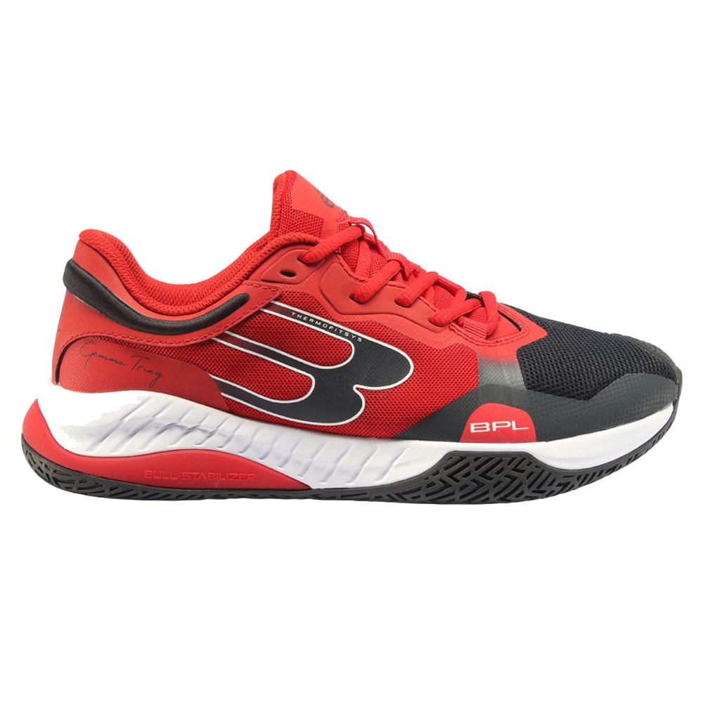 Bullpadel Mens Elite Padel Shoe (Burgundy)