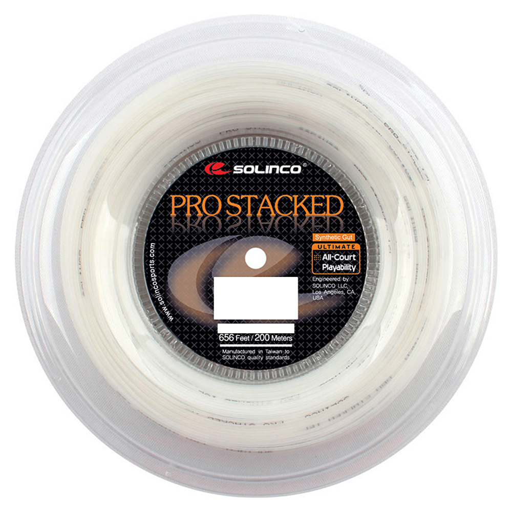 Solinco Pro-Stacked 1.35mm (White) 200m Reel
