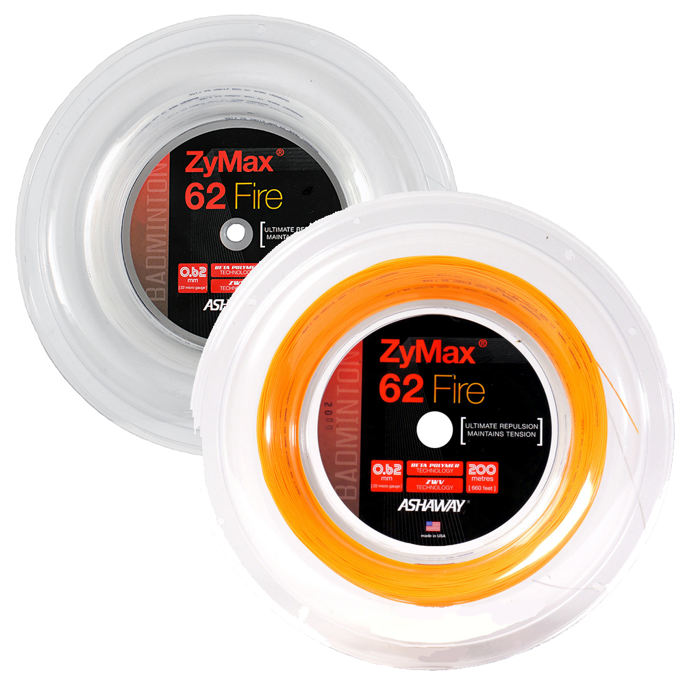 Ashaway Zymax 62 Fire 200m Reel