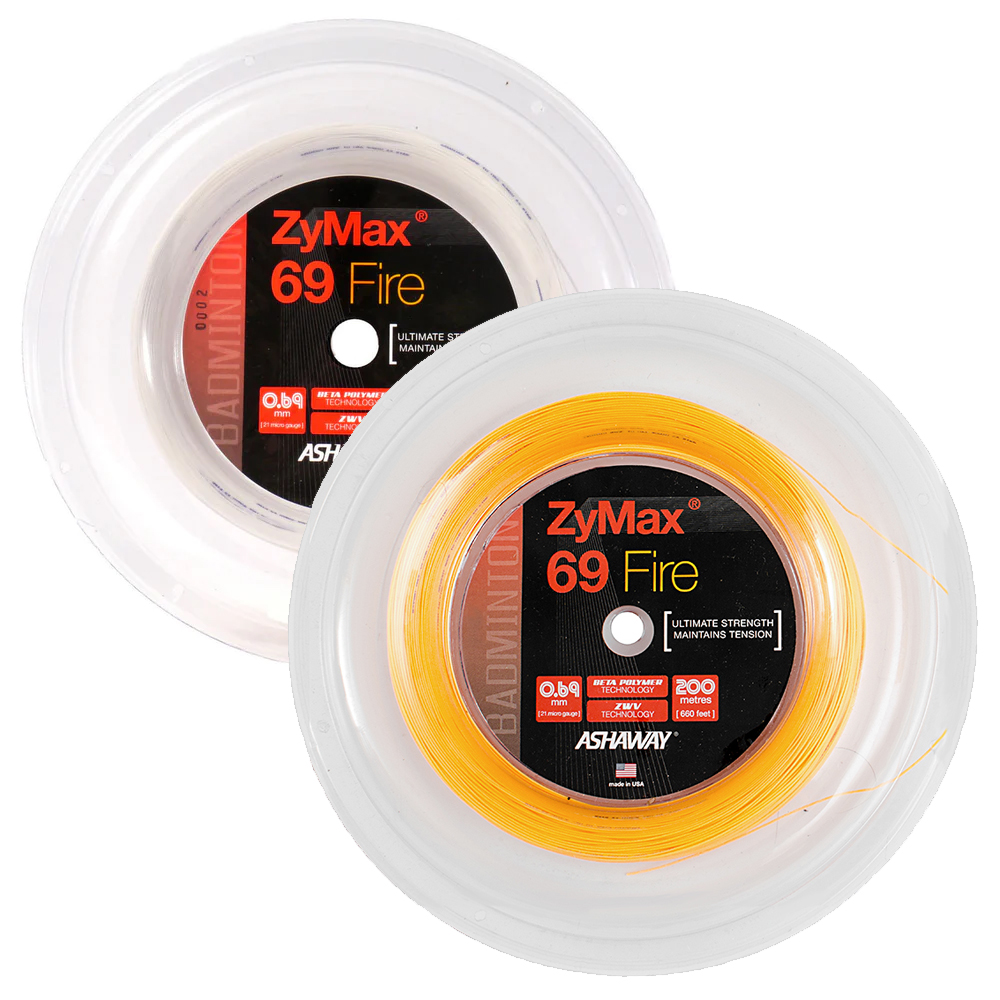 Ashaway Zymax 69 Fire 200m Reel