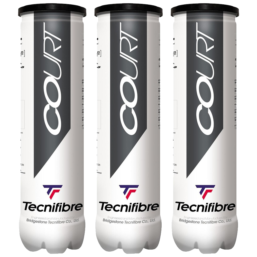 Tecnifibre Court Tennis Balls (Dozen)