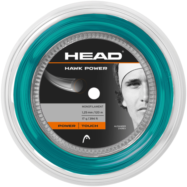 Head Hawk Power 1.25mm 200m Reel (Petrol Blue)
