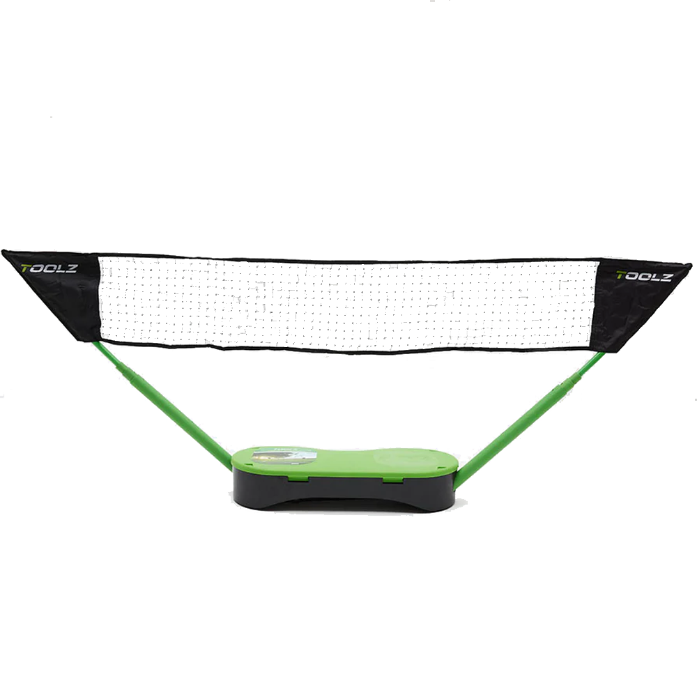 White and Navy Blue Men's Tennis Shoes - Front View