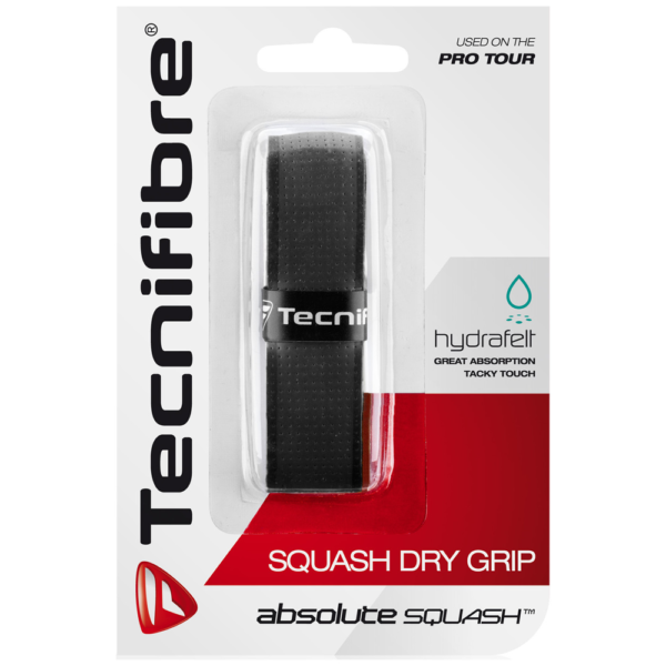 Orange and black squash racket for improved performance and control.