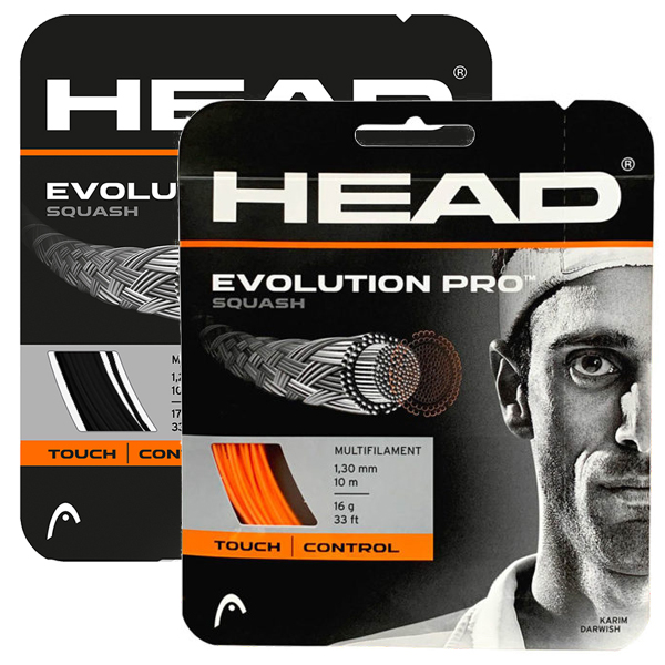 Head Evolution Pro Squash 10m Packet