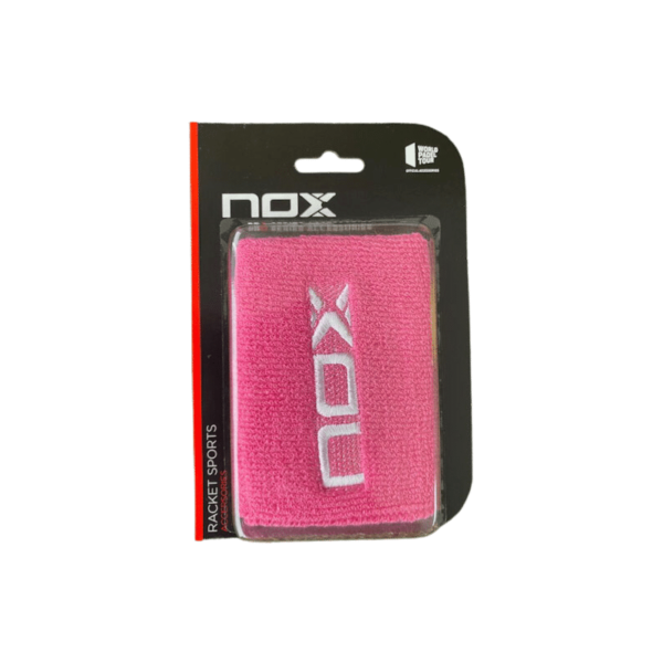 NOX Wristbands (Pink/White)