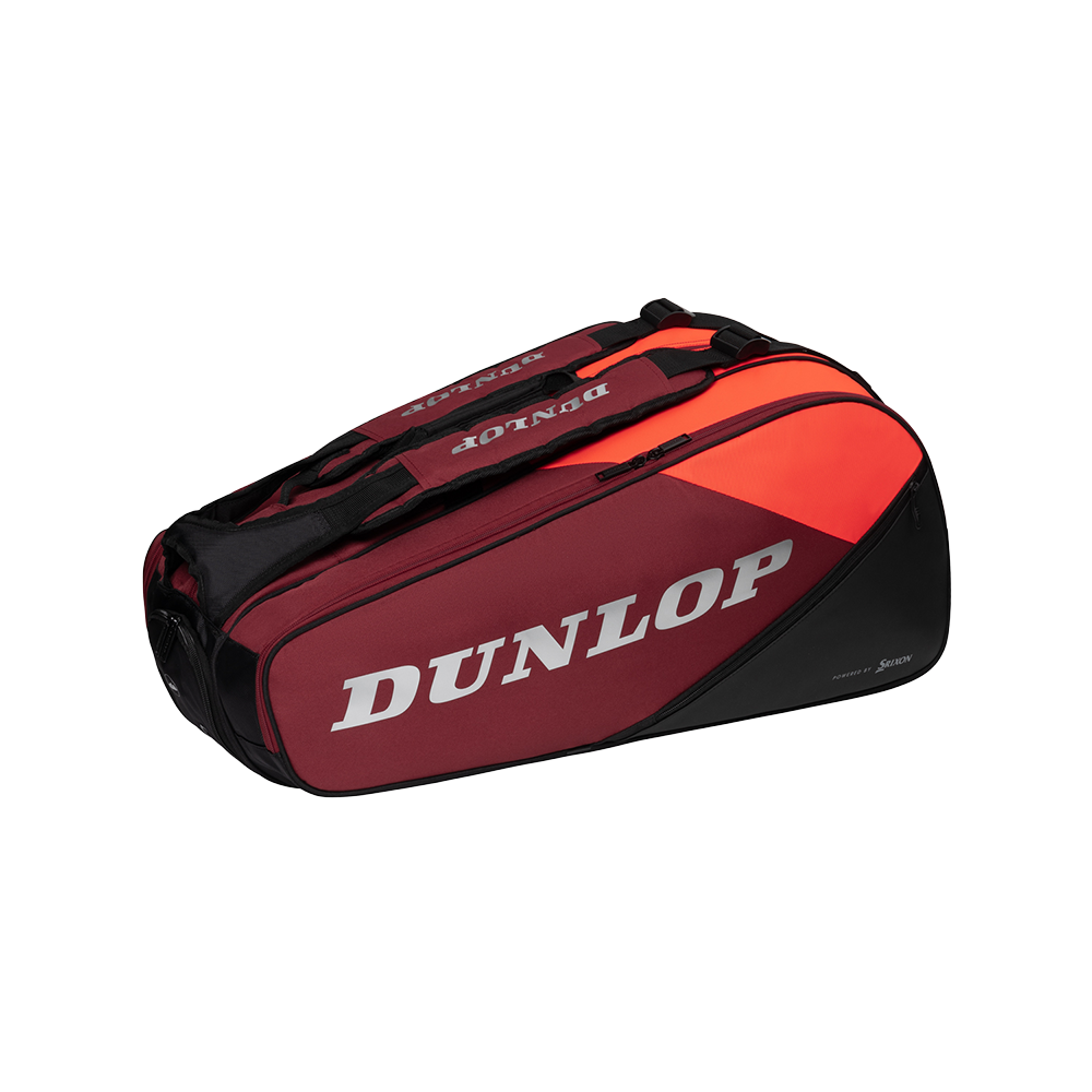 Dunlop CX-Performance 8 Racket Bag (2024) (Black/Red)