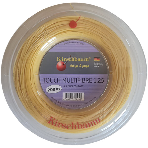 Kirschbaum Touch Multifibre (Natural) 200m Reel - 1.25mm