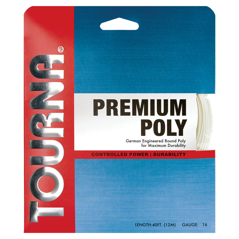 Tourna Premium Poly (White) 12m Packet