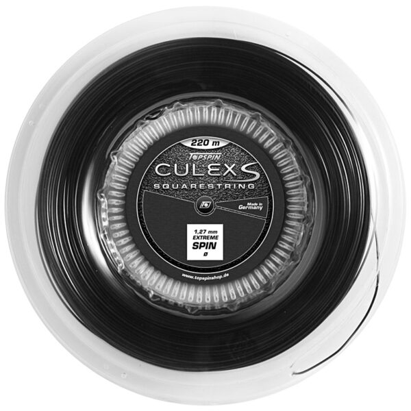 Topspin Culex Squarestring 1.27mm (Black) 220m reel