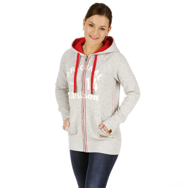 Wilson 100 Year Womens Zip Hoodie - X-Small