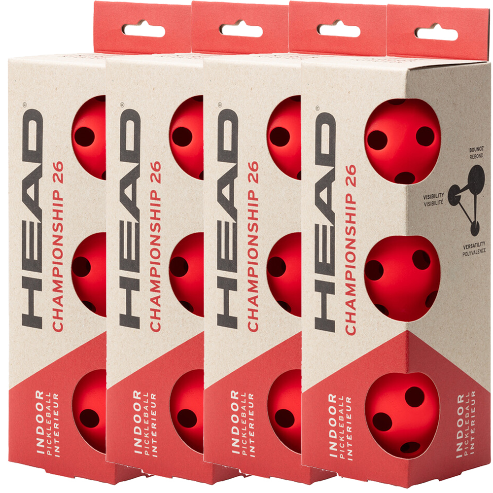 Head Championship 26 Indoor Pickleballs (Dozen)