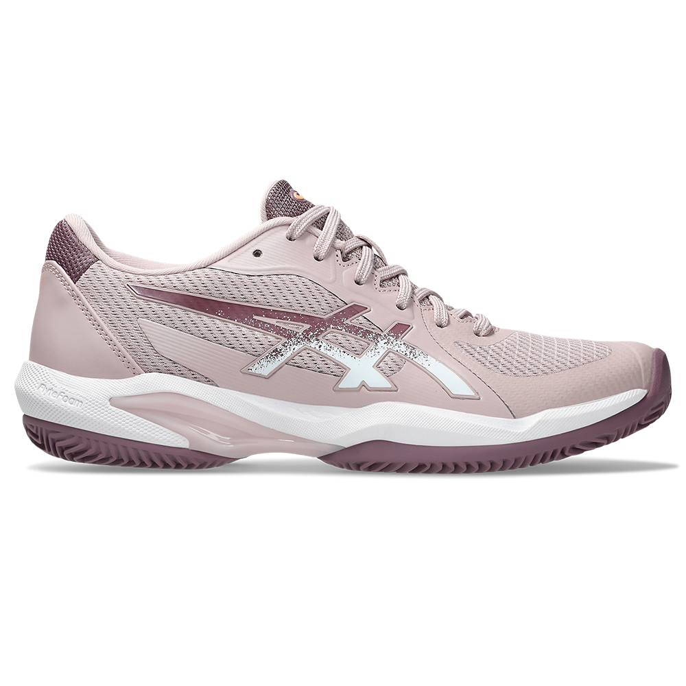 Asics Womens Solution Swift FF 2 Clay Court Shoe (2024) (Watershed Rose/White)