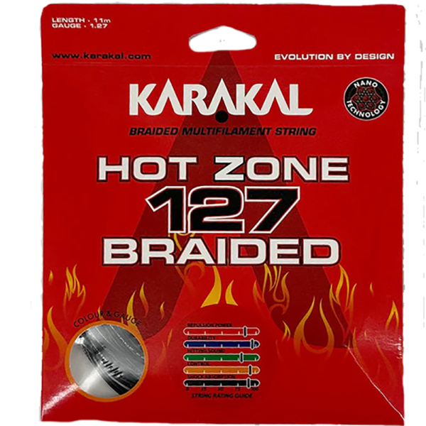 Karakal Hot Zone 127 Braided 11m Packet