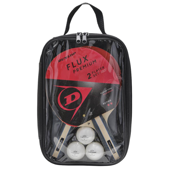 Dunlop Flux Premium 2 Player Table Tennis Set