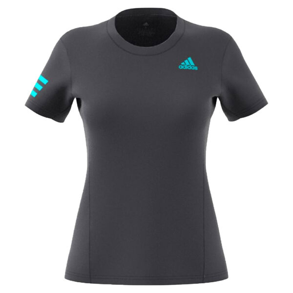 Adidas Womens Club T-Shirt (Grey) - Size: X-Large