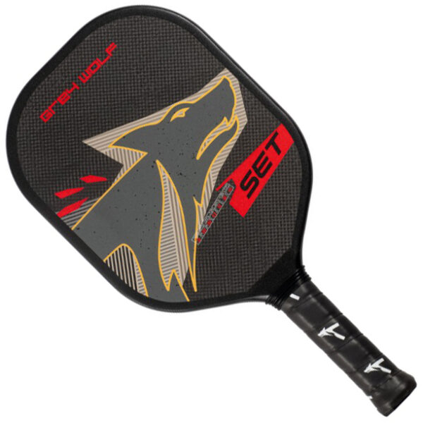 Set Grey Wolf ATTK Pickleball Paddle