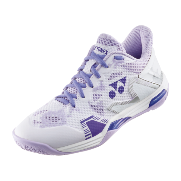 Yonex Womens Power Cushion Eclipsion Z3 Badminton Shoe (Purple/White) (2024)