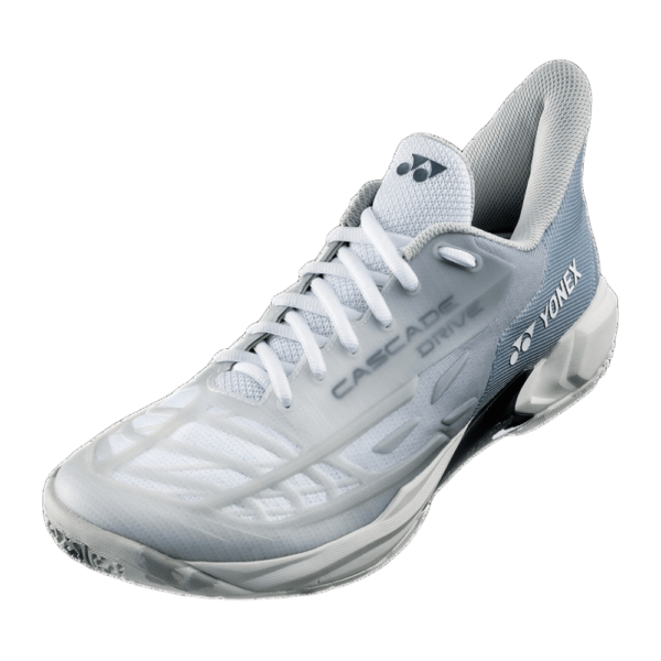 Yonex Unisex Power Cushion Cascade Drive Badminton Shoes (Matte White) (2024)