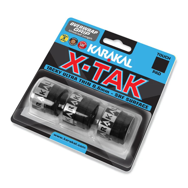 Karakal X-Tak Overgrip (3 Pack)