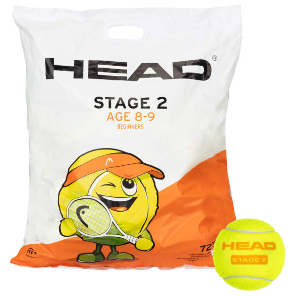 Head Stage 2 Mini Tennis Orange Ball 6 Dozen Bag